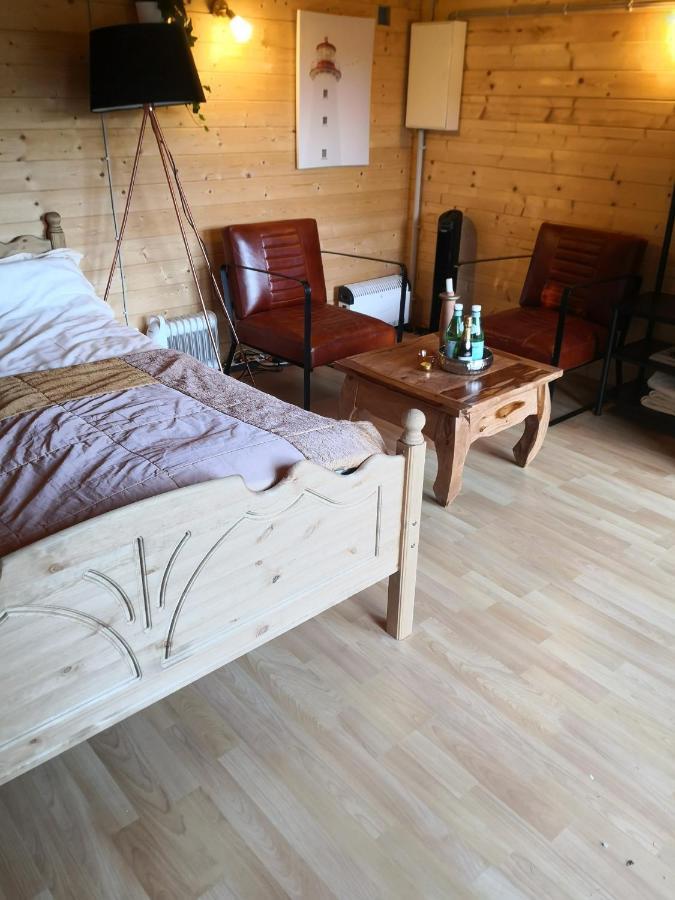25 Qm Holz Bungalow, Garten-Grill, Gehoben, Optimiert, Massivholzbett Scharbeutz Esterno foto