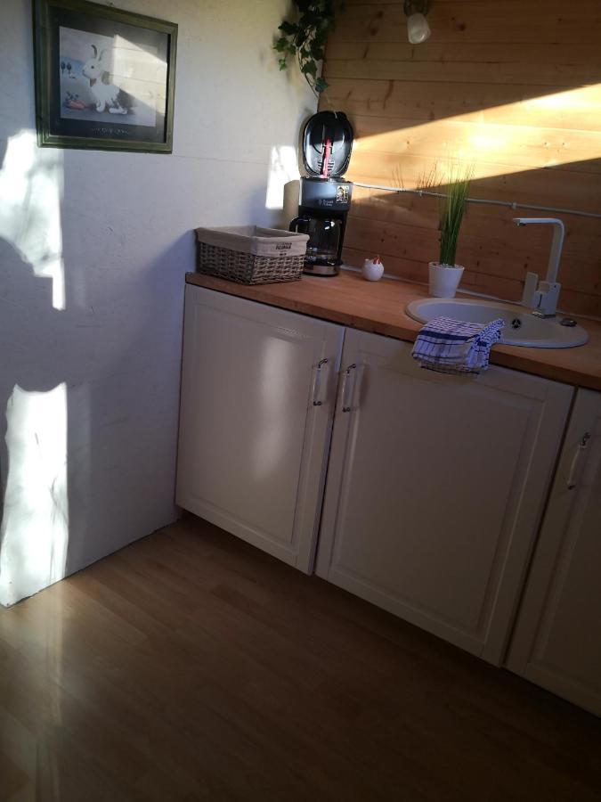 25 Qm Holz Bungalow, Garten-Grill, Gehoben, Optimiert, Massivholzbett Scharbeutz Esterno foto