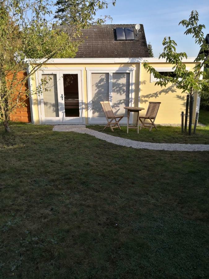 25 Qm Holz Bungalow, Garten-Grill, Gehoben, Optimiert, Massivholzbett Scharbeutz Esterno foto